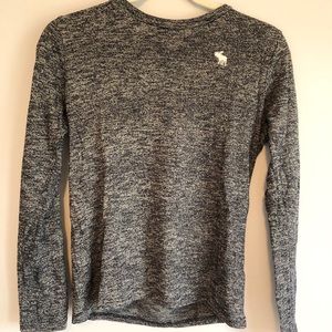 Abercrombie Boys Grey Long Sleeve Shirt